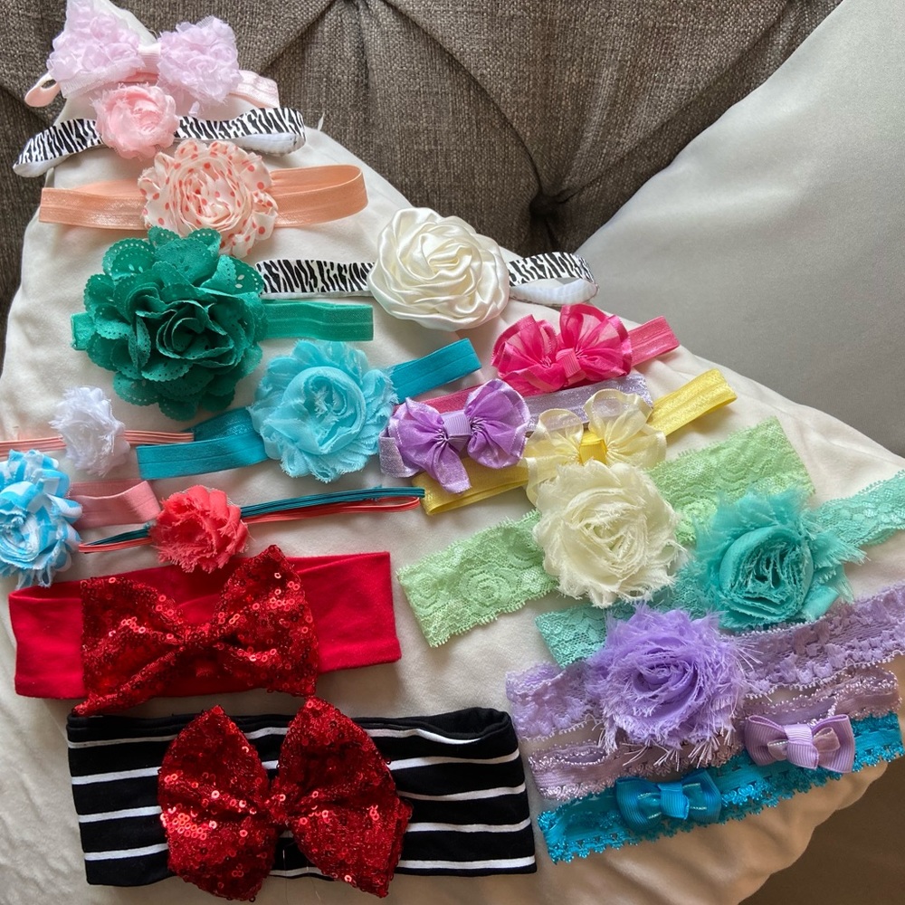 Baby girl bows for all occasions!